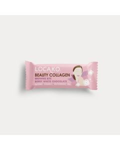 Beauty Collagen Brownie Bites Berry White Choc