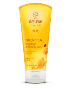 Calendula Shampoo and Body Wash, 200ml