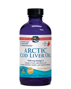 Arctic Cod Liver Oil Liquid Strawberry 