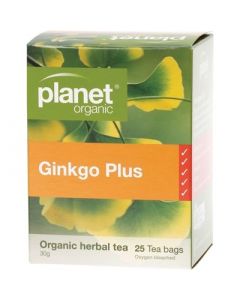 Herbal Tea Bags Ginkgo Plus