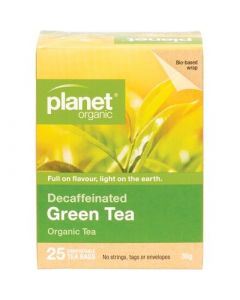 Herbal Tea Bags Decaffeinated Green Tea
