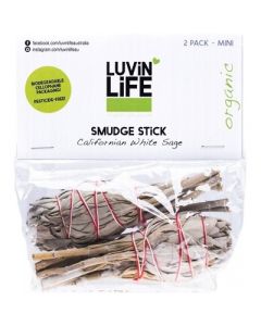 Two Smudge Stick White Sage Mini