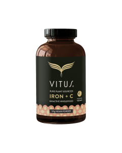 VITUS Pure Plant Sourced IRON +C 120g Powder