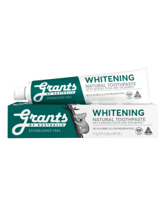 Whitening with Spearmint Natural Toothpaste - Fluoride Free