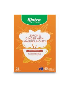 Lemon & Ginger Manuka Tea Bags
